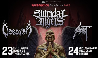 Οι Suicidal Angels επιστρέφουν στην Ελλάδα