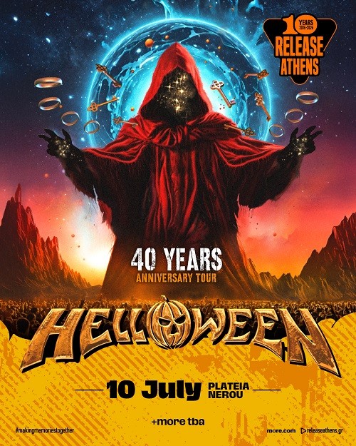 Release Athens: Helloween κ.α. Αθήνα @ Πλατεία Νερού, Ολυμπιακός Πόλος Φαλήρου