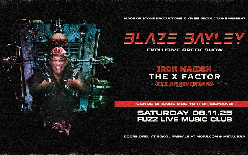 Blaze Bayley New Venue