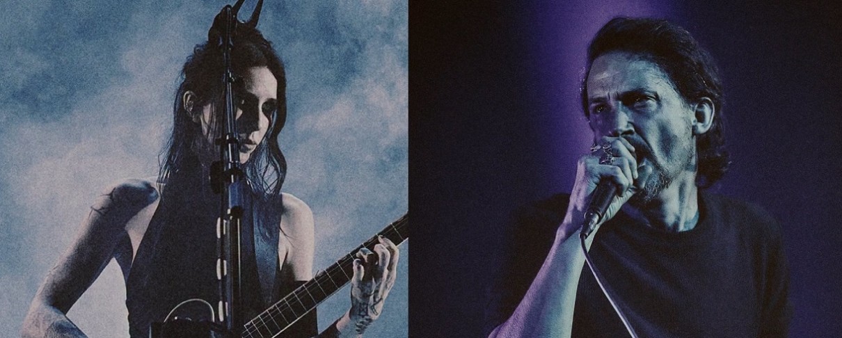 Η Chelsea Wolfe και ο Joe Duplantier των Gojira μαζί στη σκηνή