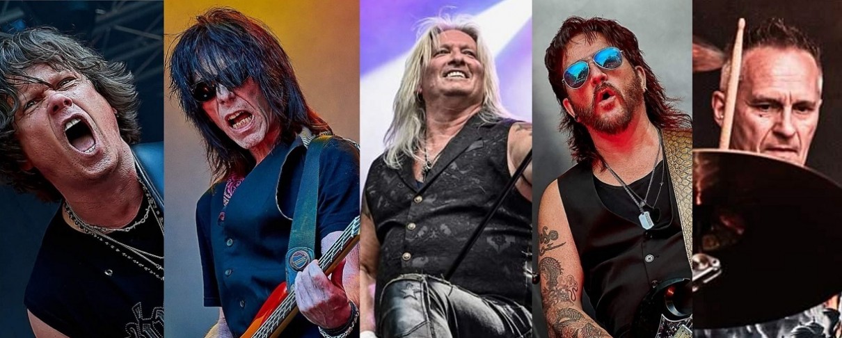 Special guests των Uriah Heep στο Floyd οι Heavy Pettin