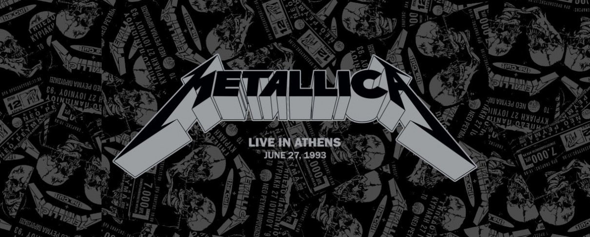 Διαθέσιμη ολόκληρη η συναυλία των Metallica στη Νέα Σμύρνη το 1993