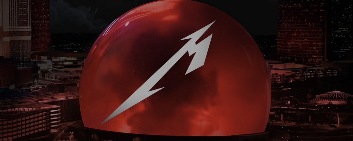Οι Metallica στο Sphere του Las Vegas
