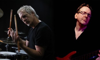 Dave Weckl και Tom Kennedy για μία εμφάνιση στο Αθηνά Live