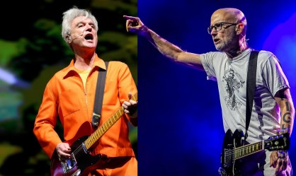  David Byrne και Moby παρέδωσαν δύο αψεγάδιαστα show στο Coachella