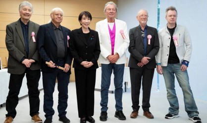 Συνάντηση των Deep Purple με την πρωθυπουργό της Ιαπωνίας