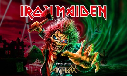 Το πρόγραμμα για την μεγάλη συναυλία των Iron Maiden στο ΟΑΚΑ