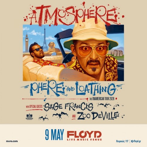 Atmosphere, Sage Francis, ZooDeVille Αθήνα @ FLOYD