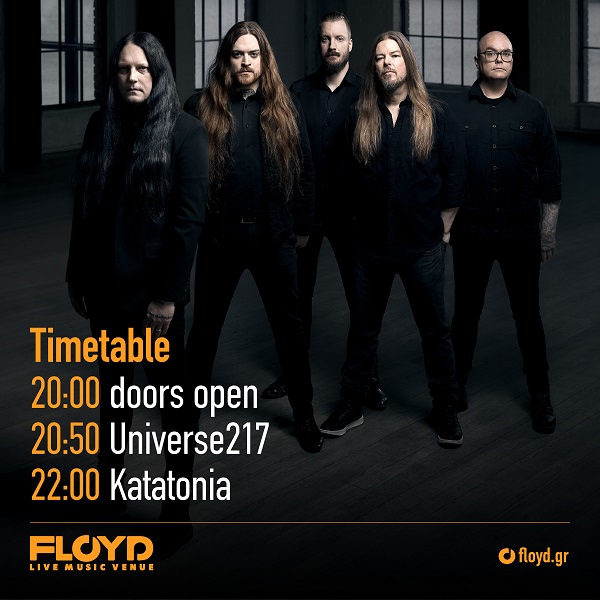 Katatonia Floyd 2026 Timetable