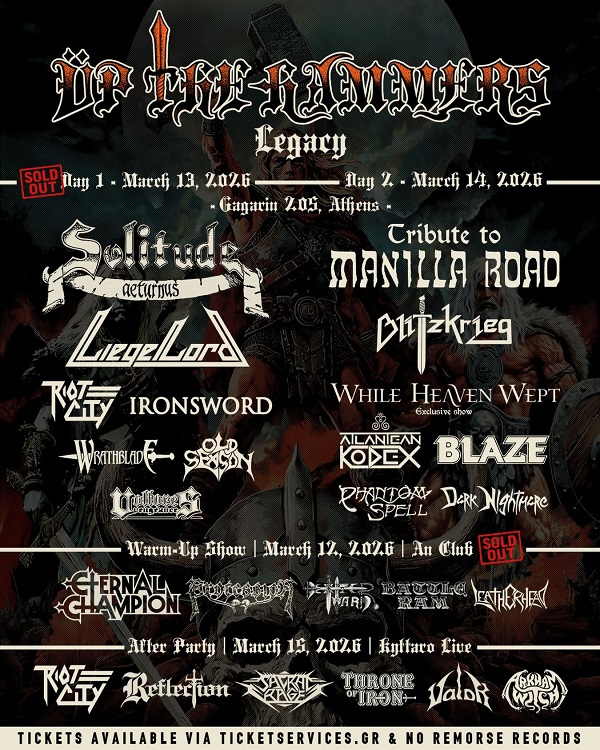 Up The Hammers Legacy Final Lineup