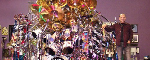 Ρεκόρ Guinness για drum kit 813 κομματιών