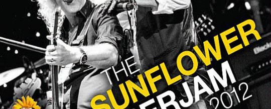Bruce Dickinson, Brian May, John Paul Jones, Alice Cooper, Ian Paice, Jon Lord και πολλοί ακόμα στο DVD "The Sunflower Superjam"