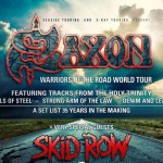 Saxon και Skid Row έρχονται σε Αθήνα και Θεσσαλονίκη τον Οκτώβριο (;)