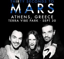 Στην Ελλάδα οι 30 Seconds To Mars 