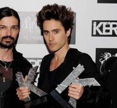 Οι Thirty Seconds To Mars κυρίαρχοι νικητές και στα Kerrang! Awards 