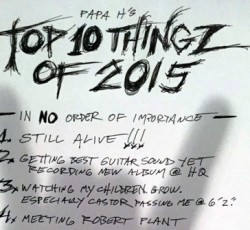 Baroness, Robert Plant και... Justin Bieber, στις καλύτερες στιγμές του James Hetfield 