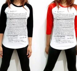 Αποσύρθηκε T-shirt με το σημείωμα αυτοκτονίας του Cobain 