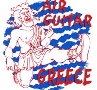 Air guitar Greece 2007 