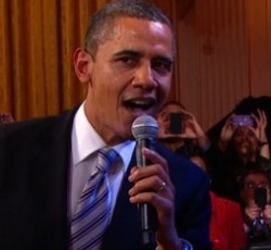 Βραδιά blues στο Λευκό Οίκο με τον Obama σε ρόλο... τραγουδιστή 