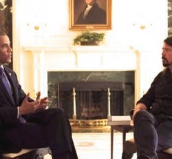 Dave Grohl: «O Barack Obama είναι ροκάς» 