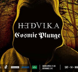 Hedvika και Cosmic Plunge ζωντανά στο Six D.O.G.S. 