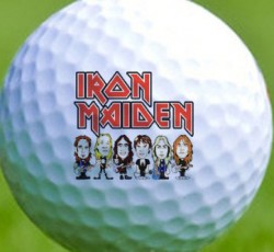 Μπαλάκια του golf λανσάρουν οι Iron Maiden 