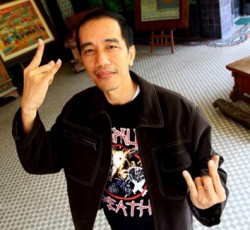 Πρόεδρος της Ινδονησίας ο μεταλλάς Joko Widodo 