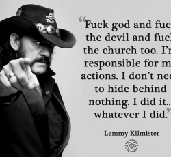 Είκοσι μεγάλες ατάκες του θείου Lemmy 