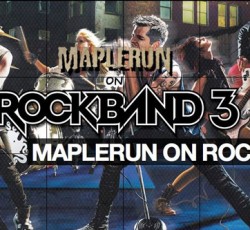 Στο "Rock Band 3" η μουσική των Maplerun 