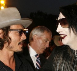 Ο Marilyn Manson συνεργάζεται με τον Johnny Depp 