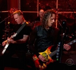 Δύο ακόμη video από την εμφάνιση των Metallica στο The Late Late Show 