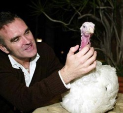 Με τη γιορτή των «Ευχαριστιών» και τον Πρόεδρο Obama τα βάζει ο Morrissey 