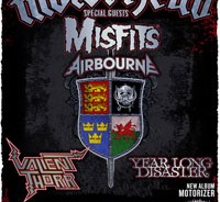 Και οι Misfits αποσύρονται από την περιοδεία των Motorhead 