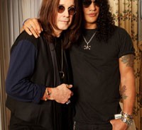 Ozzy και Slash μαζί επί σκηνής 
