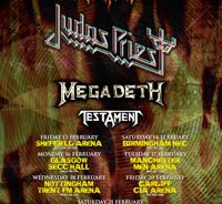 Judas Priest, Megadeth, Testament... και στο Μιλάνο 