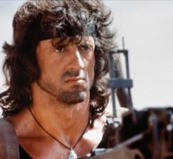 Ποιόν μεγάλο μουσικό ήθελε στο soundtrack του "Rambo" ο Sylvester Stallone; 