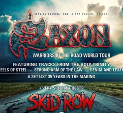 Saxon και Skid Row έρχονται σε Αθήνα και Θεσσαλονίκη τον Οκτώβριο (;) 