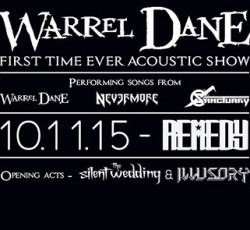 Ο Warrel Dane για ένα μοναδικό ακουστικό show στο Remedy Live Club 