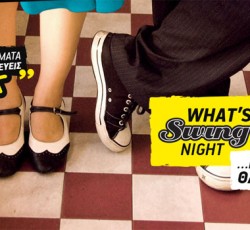 To What's Up Swing Night επιστρέφει στην Τεχνόπολη του Δήμου Αθηναίων 