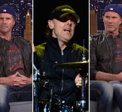 Η απάντηση του Lars Ulrich στη πρόκληση των Will Ferrell και Chad Smith (Red Hot Chili Peppers) 