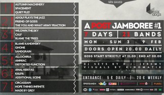 A Post Jamboree #1: Φεστιβάλ ελληνικών post συγκροτημάτων στο 6 D.O.G.S.