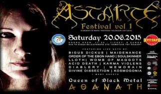 1o Astarte Fest στις 20 Ιουνίου στο Κύτταρο
