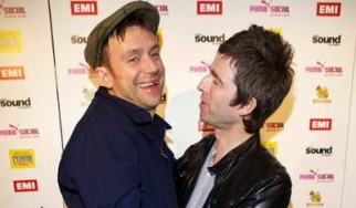 Οι Damon Albarn (Blur) και Noel Gallagher (Oasis) τα «ξαναβρίσκουν» στα Brit Awards