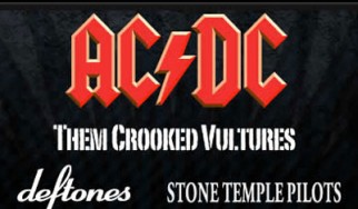 AC/DC, Stone Temple Pilots, Them Crooked Vultures και Deftones στο Download Festival