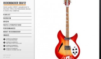 iPad application με τις κιθάρες του George Harrison