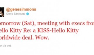 Στα σκαριά συνεργασία μεταξύ Kiss και... Hello Kitty;