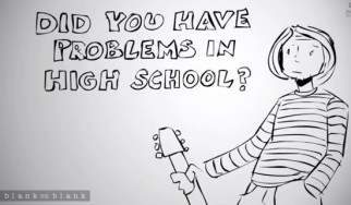 Ο Kurt Cobain μιλάει ως cartoon για τα παιδικά του χρόνια και την σεξουαλικότητά του