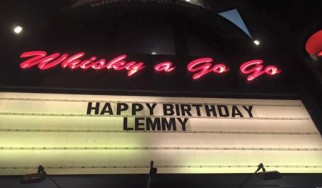 O Lemmy γιόρτασε τα 70ά του γενέθλια