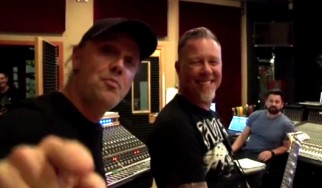 Oι Μetallica μάς χαιρετούν από το στούντιο