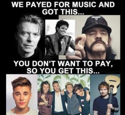 Ό,τι πληρώνεις παίρνεις στη μουσική 